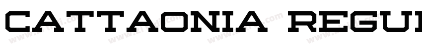 Cattaonia Regular字体转换